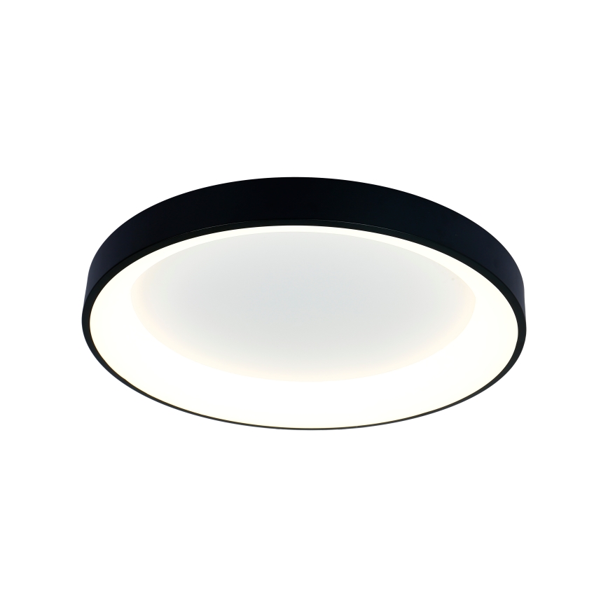 Brilagi - Candeeiro de tecto LED dimerizável FALCON II LED/99W/230V 3000-6500K diâmetro 60 cm preto + comando remoto