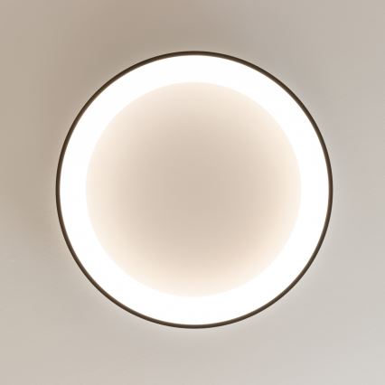 Brilagi - Candeeiro de tecto LED dimerizável FALCON II LED/99W/230V 3000-6500K diâmetro 60 cm preto + comando remoto