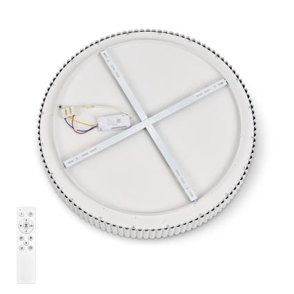 Brilagi - Luminária de teto LED dimerizável FALCON MODERN LED/54W/230V 3000-6000K 60 cm branca + controlo remoto