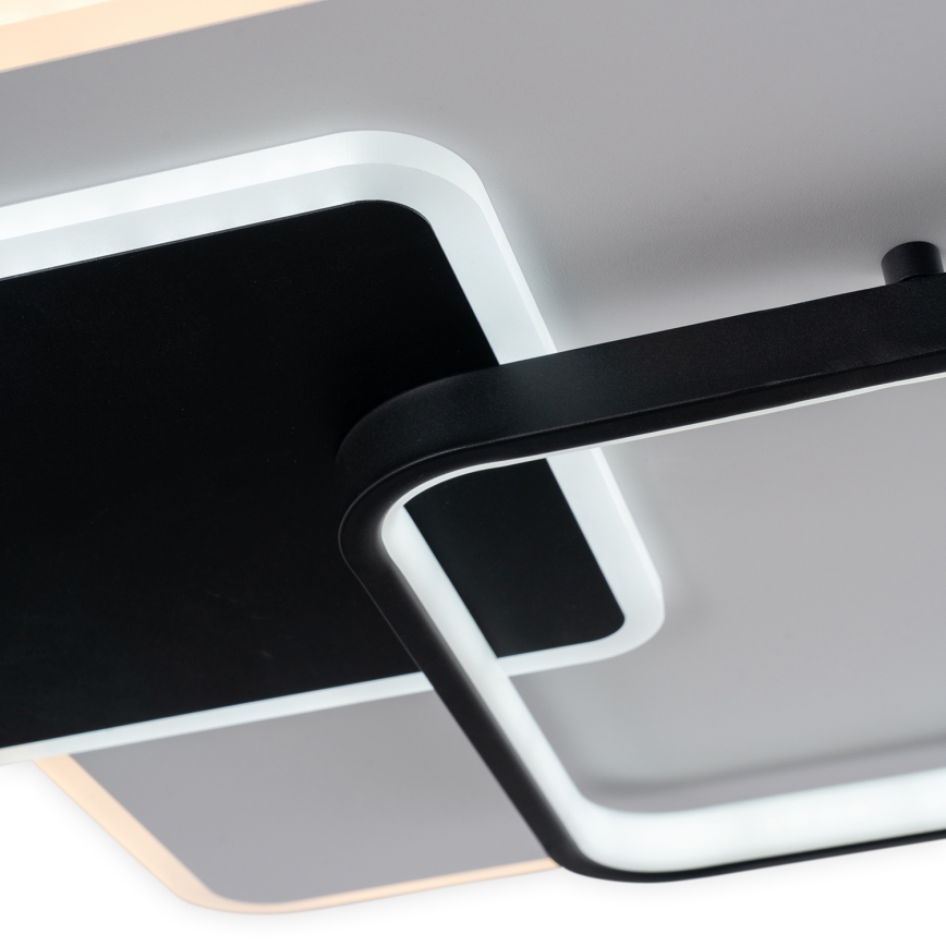 Brilagi - Candeeiro de tecto LED dimerizável FLARE LED/64W/230V 45x45 cm 3000/4000/6000K + comando à distância