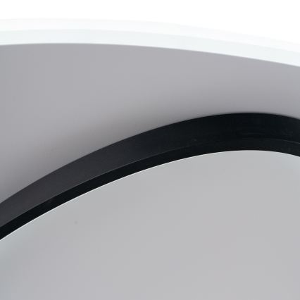 Brilagi - Candeeiro de tecto LED dimerizável FLARE LED/70W/230V 3000-6000K 55x55 cm branco/preto + controlo remoto