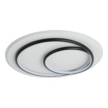 Brilagi - Candeeiro de tecto LED dimerizável FLARE LED/70W/230V 3000-6000K Ø 50 cm branco/preto + controlo remoto