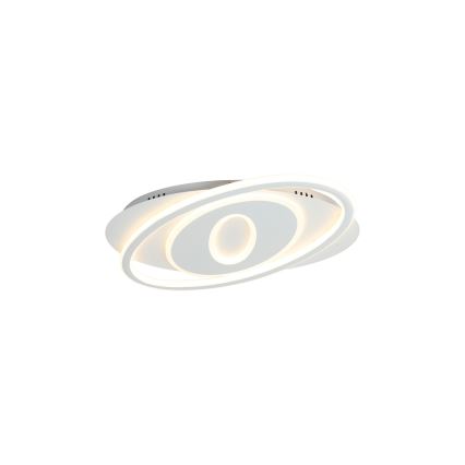 Brilagi - Luminária de teto LED dimerizável IRIS LED/78W/230V 3000-6000K 37x49 cm branca + controlo remoto