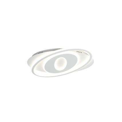 Brilagi - Luminária de teto LED dimerizável IRIS LED/78W/230V 3000-6000K 37x49 cm branca + controlo remoto