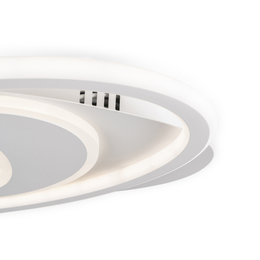 BRILAGI - Luminária de teto LED dimerizável IRIS LED/78W/230V 3000-6000K 37x49 cm branca + controlo remoto