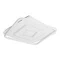 Brilagi - Candeeiro de tecto LED dimerizável IRIS LED/98W/230V 3000-6000K 50x50 cm branco + controlo remoto