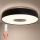 Brilagi - Candeeiro de tecto LED dimerizável JAMIS LED/48W/230V 3000-6500K Ø 39 cm preto + controlo remoto