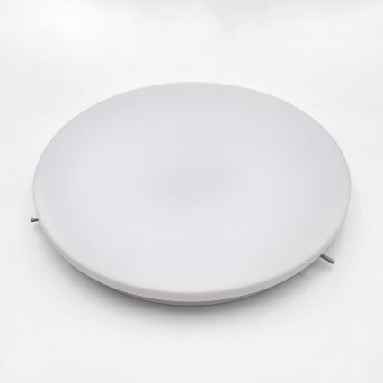 Brilagi - Luminária de teto LED regulável MANAROLA SMART LED/24W/230V 3000-6000K Wi-Fi Tuya Beacon diâmetro 41 cm carvalho + controlo remoto