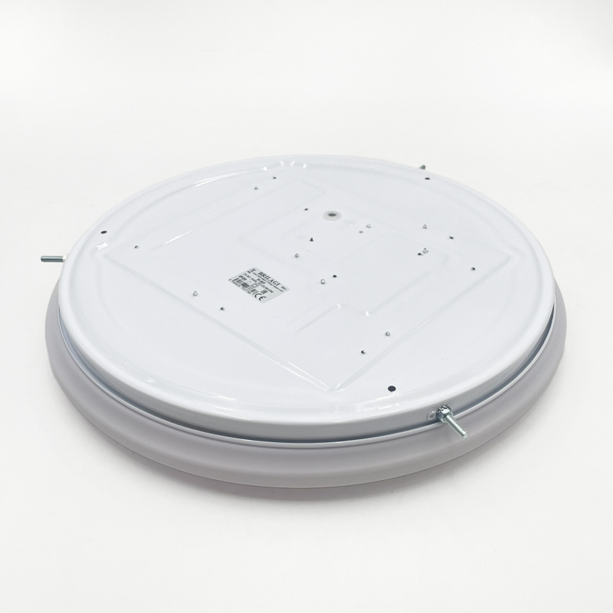 Brilagi - Luminária de teto LED regulável MANAROLA SMART LED/24W/230V 3000-6000K Wi-Fi Tuya Beacon diâmetro 41 cm carvalho + controlo remoto