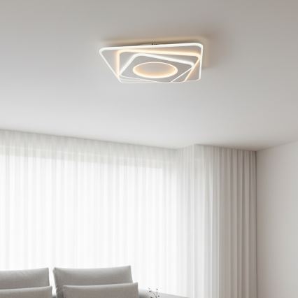 BRILAGI - Candeeiro de teto LED dimerizável MODERN LED/100W/230V 3000-6000K 48x48 cm + comando remoto