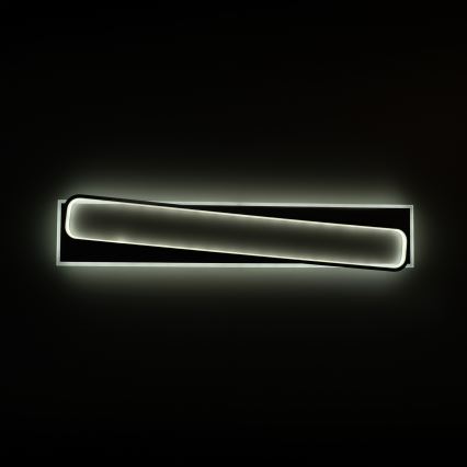 Brilagi - Luminária de teto LED dimerizável OUTLINE LED/90W/230V 3000-6000K 18x100 cm branca/preta + controlo remoto