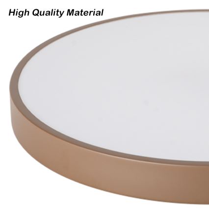 Brilagi - Candeeiro de tecto LED dimerizável POOL LED/60W/230V 3000-6000K diâmetro 60 cm castanho + controlo remoto