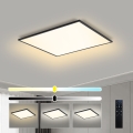 Brilagi - Candeeiro de tecto LED dimerizável SLIMFRAME LED/58W/230V 60x60 cm 3000-6000K preto + controlo remoto