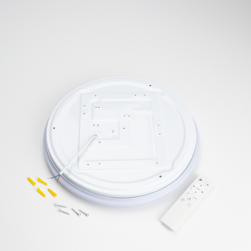 Brilagi - Candeeiro de tecto LED regulável inteligente/24W/230V Ø 38 cm 2700–6500K Wi‑Fi compatível com Tuya + controlo remoto