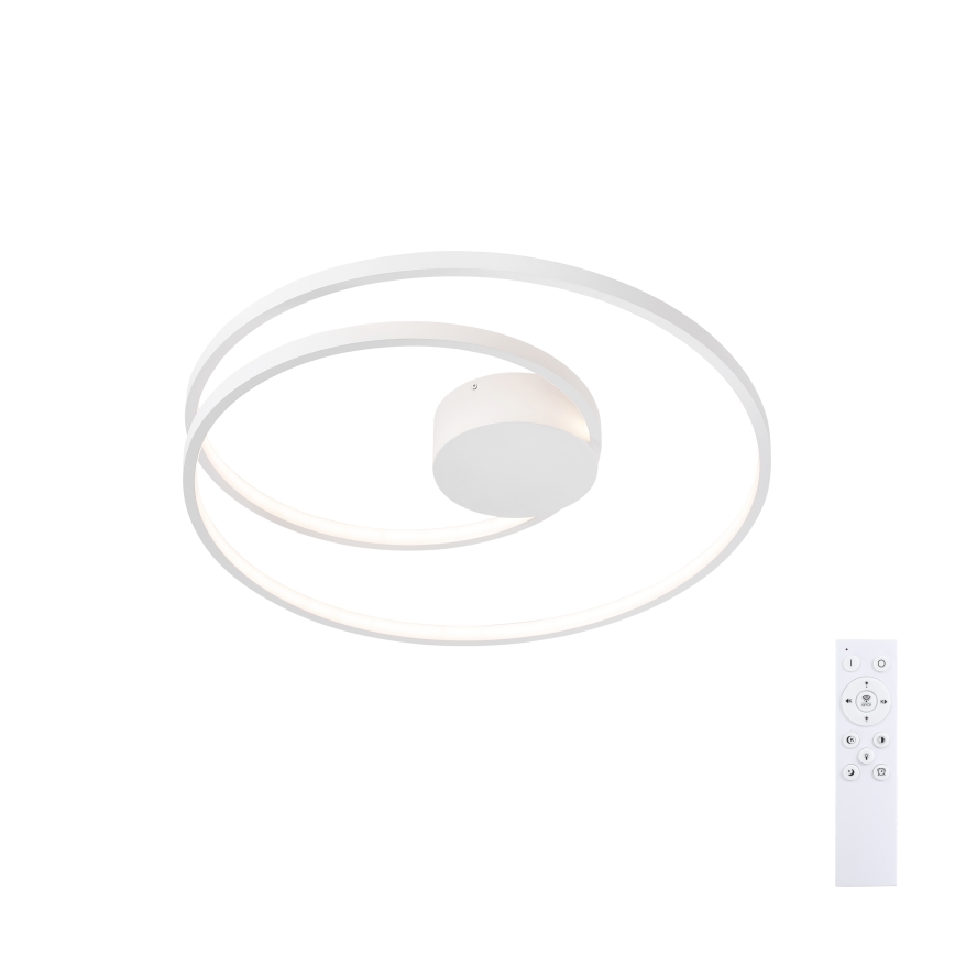 Brilagi - Luminária de teto LED regulável TWISTER LED/48W/230V 3000-6000K Ø 50 cm branca + controlo remoto