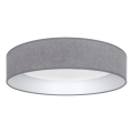 Brilagi - Candeeiro de tecto LED dimerizável VELVET SMART VARI LED/36W/230V 3000-6500K Ø 55 cm cinzento + controlo remoto