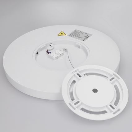 Brilagi - Candeeiro de teto LED ESTELA LED/18W/230V diâmetro 30 cm branco