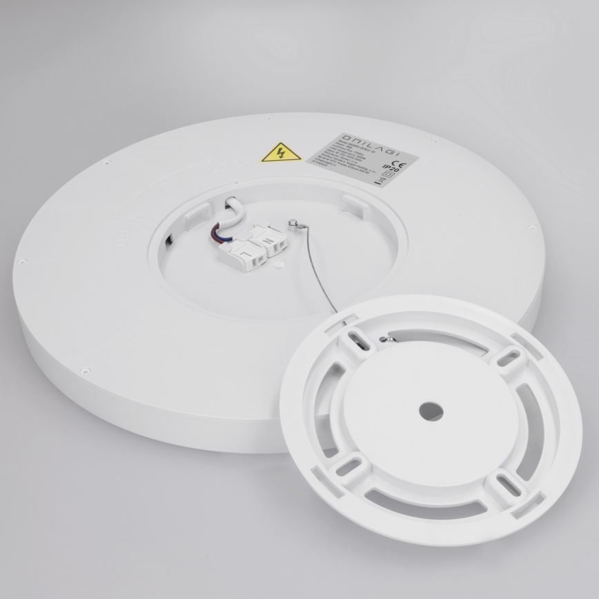 Brilagi - Candeeiro de teto LED ESTELA LED/18W/230V diâmetro 30 cm branco