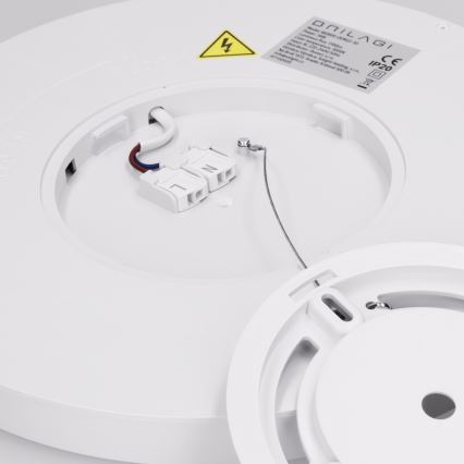 Brilagi - Candeeiro de teto LED ESTELA LED/18W/230V diâmetro 30 cm branco