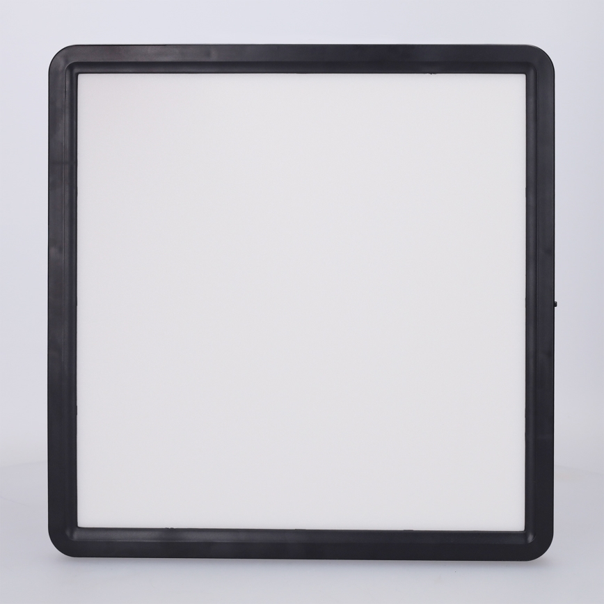Brilagi - Candeeiro de tecto LED ESTELA SQUARE LED/24W/230V 31x31 cm preto