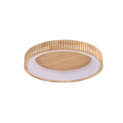 Brilagi - Candeeiro de tecto LED FALCON WOOD MODERN LED/40W/230V 3000/4000/6000K Ø 60 cm madeira