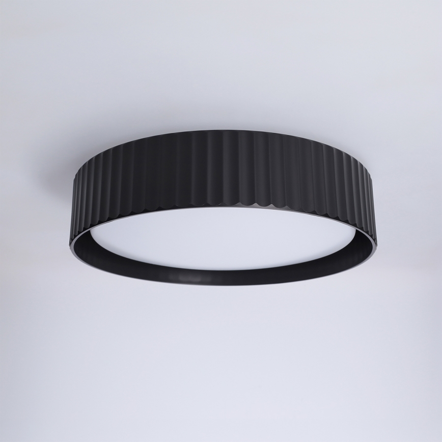 Brilagi - Candeeiro de tecto LED LUCIA 24W/230V, diâmetro 31 cm, preto