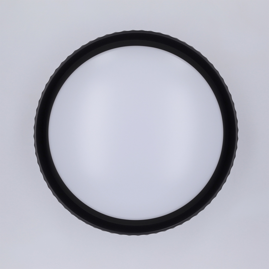 Brilagi - Candeeiro de tecto LED LUCIA 24W/230V, diâmetro 31 cm, preto