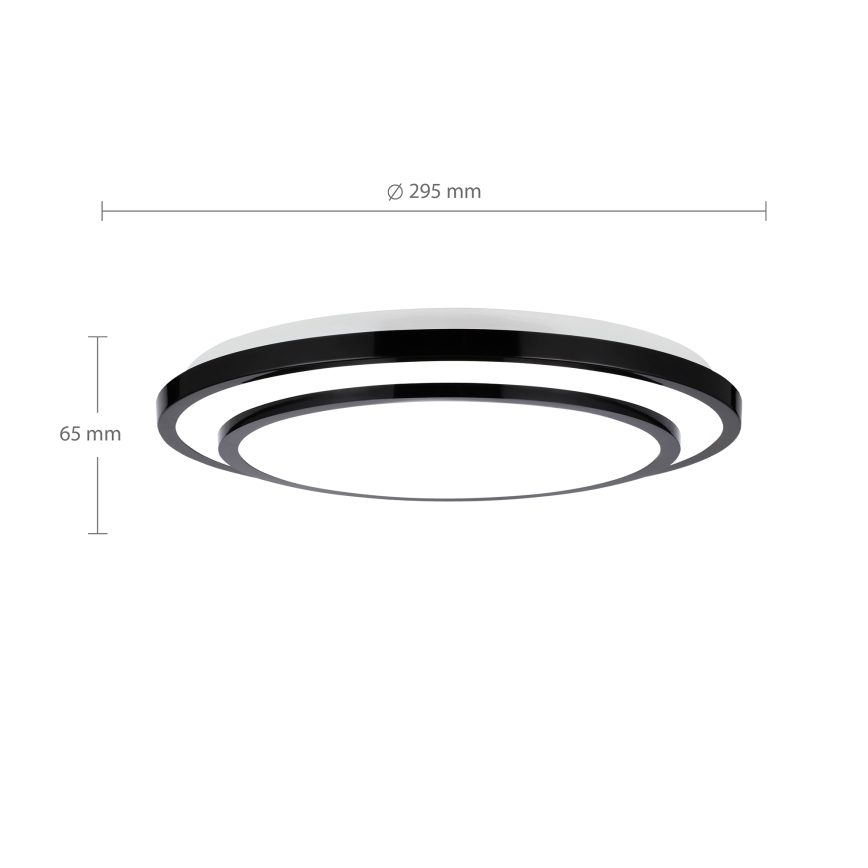 Brilagi - Candeeiro de teto LED LUCIANO LED/24W/230V Ø 29,5 cm