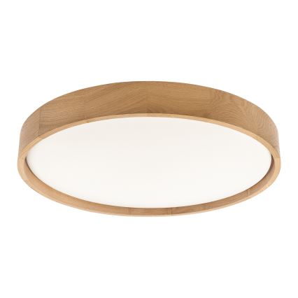 Brilagi - Candeeiro de tecto LED MANAROLA PLAIN LED/36W/230V 3000K Ø 48 cm carvalho