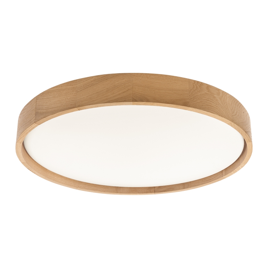 Brilagi - Candeeiro de tecto LED MANAROLA PLAIN LED/36W/230V 3000K Ø 48 cm carvalho