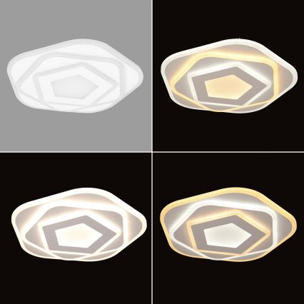 Brilagi - Luminária de teto LED dimerizável MODERN MINI LED/53W/230V 3000-6000K diâmetro 30 cm + controlo remoto