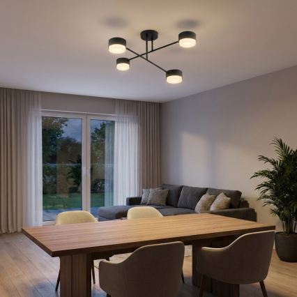 Brilagi - Candeeiro de tecto LED MONO 4xGX53/13W/230V preto