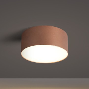 BRILAGI - Candeeiro de tecto LED para casa de banho FORIS LED/14W/230V Ø 12 cm bronze IP44