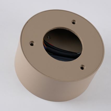Brilagi - Luminária de teto LED para casa de banho FORIS LED/20W/230V Ø 15 cm bege IP44