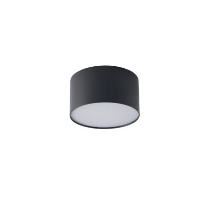 Brilagi - Candeeiro de tecto LED para casa de banho FORIS LED/9W/230V Ø 9 cm preto IP44
