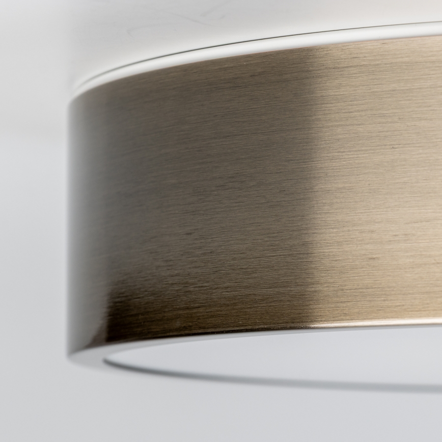 Brilagi - Candeeiro de teto LED para casa de banho POOL LED/24W/230V 3000/4000/5500K diâmetro 30 cm IP54 latão