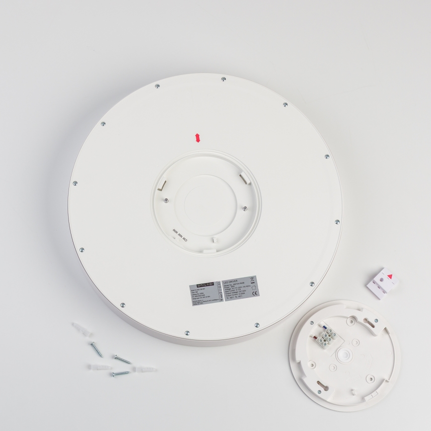 Brilagi - Plafon LED de tecto para casa de banho POOL LED/36W/230V 3000/4000/5500K Ø 40 cm IP54 branco