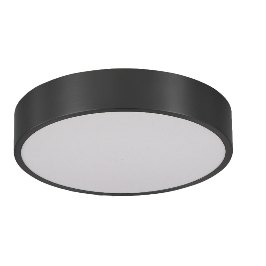 Brilagi - Luminária LED de teto para casa de banho POOL LED/36W/230V 3000/4000/5500K Ø 40 cm IP54 preta