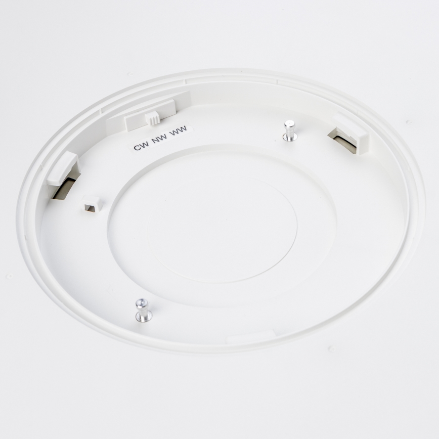 Brilagi - Luminária LED de teto para casa de banho POOL LED/36W/230V 3000/4000/5500K Ø 40 cm IP54 preta