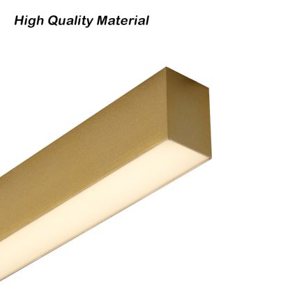 Brilagi - Plafon de tecto LED para casa de banho SLEEKLINE LED/40W/230V 3000/4500/6000K dourado IP44