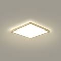 Brilagi - Candeeiro de tecto LED para casa de banho ULTRA SLIM LED/18W/230V 30x30 cm dourado IP54