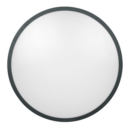 Brilagi - Candeeiro de tecto LED para casa de banho ZENNA LED/24W/230V 34,5x34,5 cm IP44 antracite