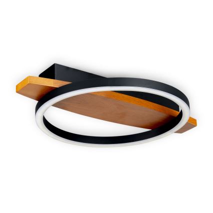 BRILAGI - Candeeiro de tecto LED PLANK LED/16W/230V 4000K 30x40 cm em madeira