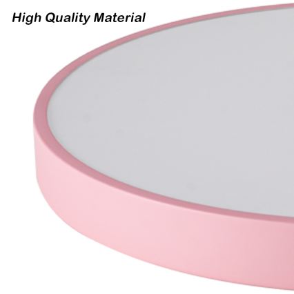 Brilagi - Luminária de teto LED POOL LED/60W/230V 3000/4000/6000K Ø 50 cm rosa