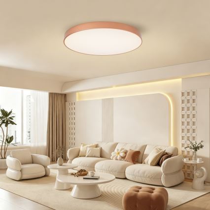 BRILAGI - Candeeiro de tecto LED POOL LED/100W/230V 3000/4000/6000K Ø 80 cm bronze