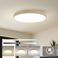 Brilagi - Candeeiro de tecto LED POOL LED/128W/230V 3000/4000/6000K diâmetro 100 cm bege