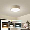 Brilagi - Candeeiro de tecto LED POOL LED/18W/230V 3000/4000/6000K Ø 20 cm bege