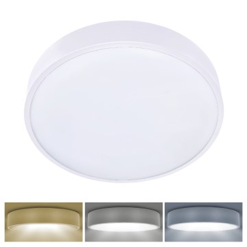 Brilagi - Candeeiro de tecto LED POOL LED/36W/230V 3000/4500/6000K Ø 30 cm branco