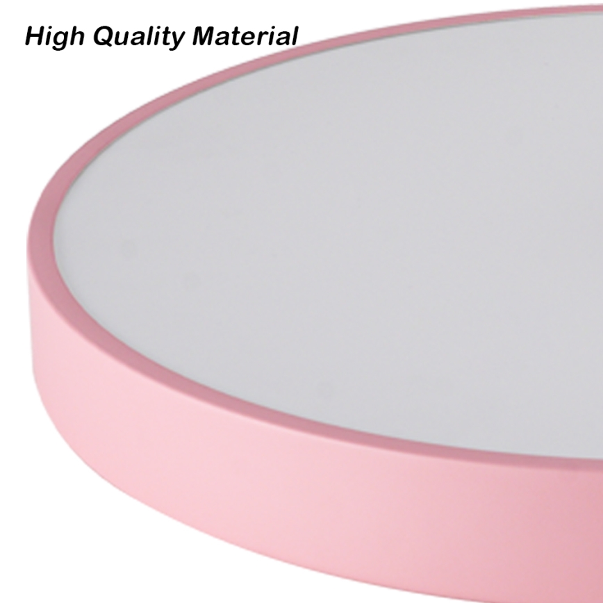 Brilagi - Candeeiro de tecto LED POOL LED/60W/230V 3000/4000/6000K Ø 60 cm rosa