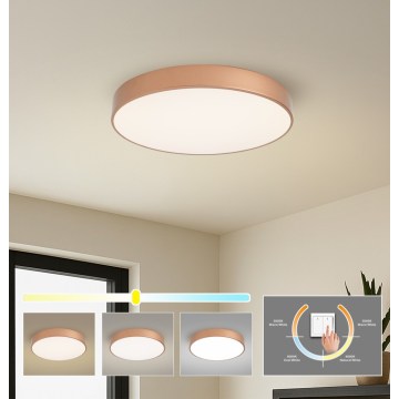 BRILAGI - Candeeiro de tecto LED POOL LED/60W/230V 3000/4000/6000K diâmetro 50 cm acabamento em cobre